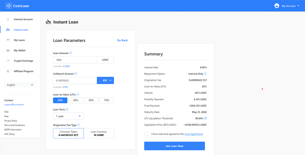 CoinLoan 2021 Review: Reliable Regulated Platform to Borrow & Earn Interest on Crypto