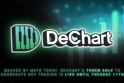Backed by Mate Tokay, DeChart’s Token Sale to Aggregate DEX Trading is Live Until Tuesday 11th