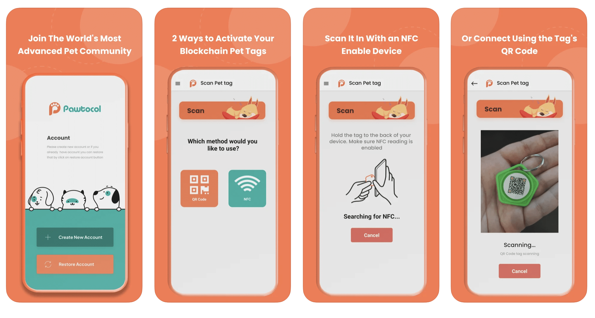 The First Blockchain Based Pet App with NFT Capabilities Launches in the Apple’s App Store and Google Play.