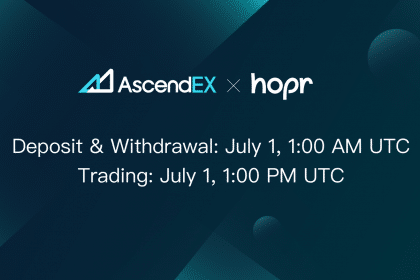 AscendEX Lists HOPR Token