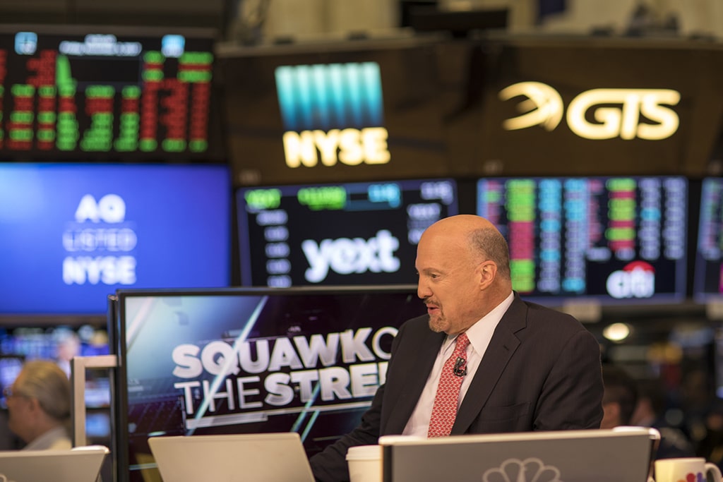 Jim Cramer Says Investors Should Have 5% of Portfolio in Crypto