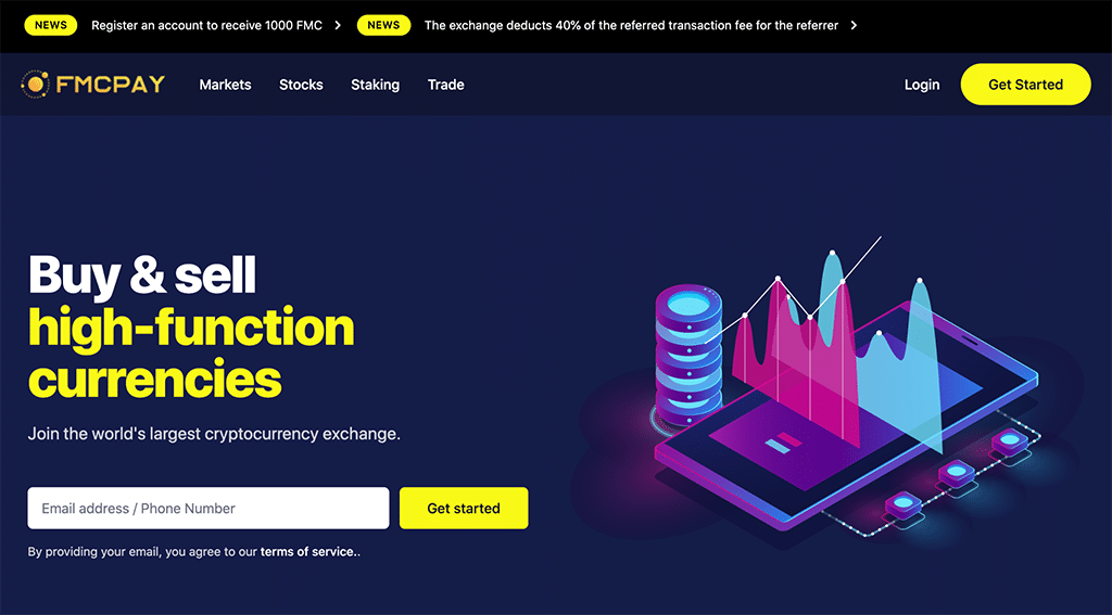 FMCPay Exchange: A New Way to Buy and Sell Crypto and Stocks