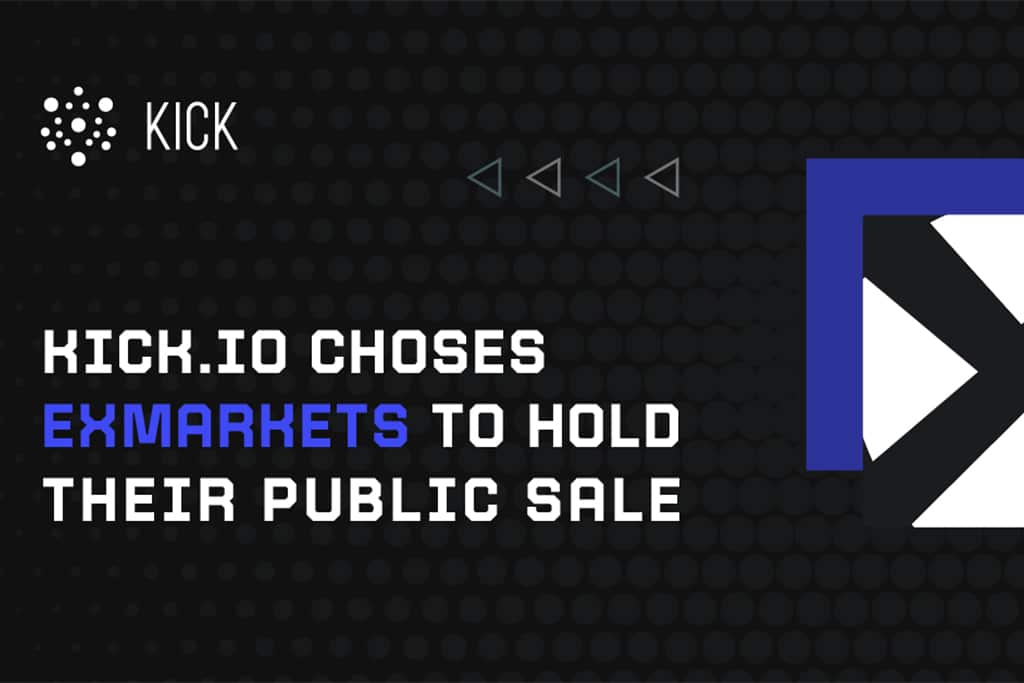 Cardano IDO Pioneer Kick.io to Hold Public Sale on ExMarkets Launchpad