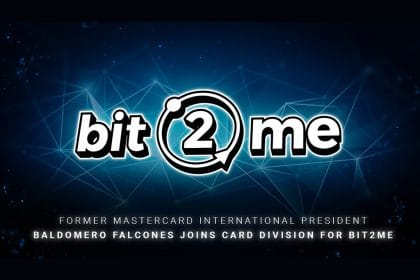 Former Mastercard International President Baldomero Falcones Joins Card Division for Bit2Me