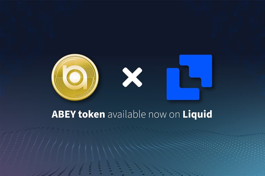 800,000 Users to Access ABEY Token Following Today’s Listing on Liquid Global