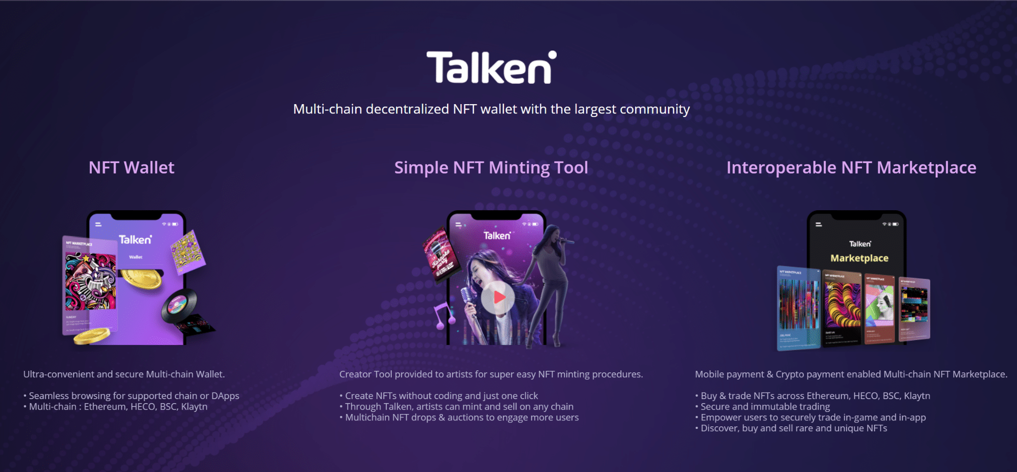 Talken Launches with a Bang, Set to Usher an Era of Seamless Interoperability in the NFT Space