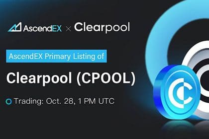 Clearpool Lists on AscendEX