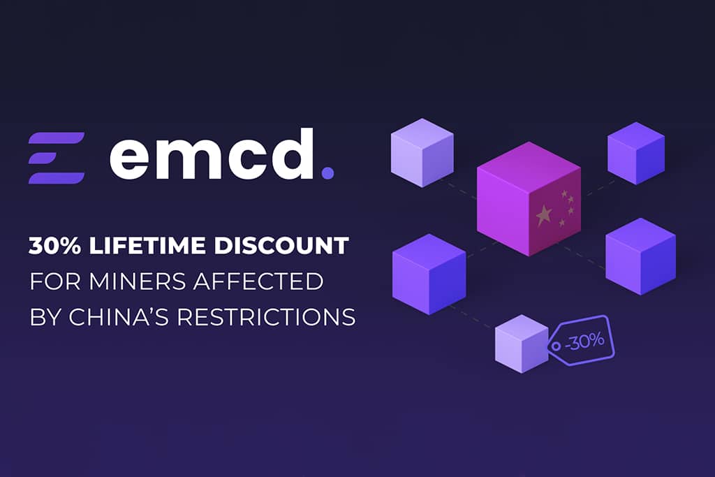 Following the Recent Crypto Ban, EMCD Offers a Good Discount and a Data Center Close to China