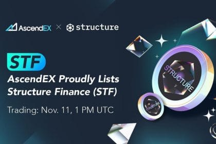 Structure Finance Lists on AscendEX