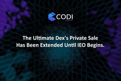 CODI Finance Announces Upcoming IDO