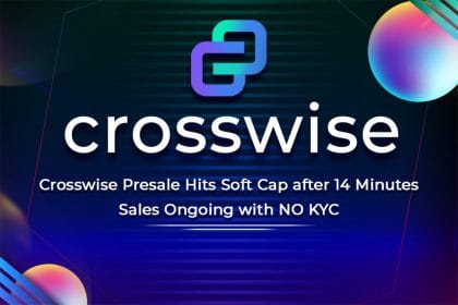 Crosswise Presale Hits Soft Cap after 14 Minutes, Sale Ongoing with No KYC