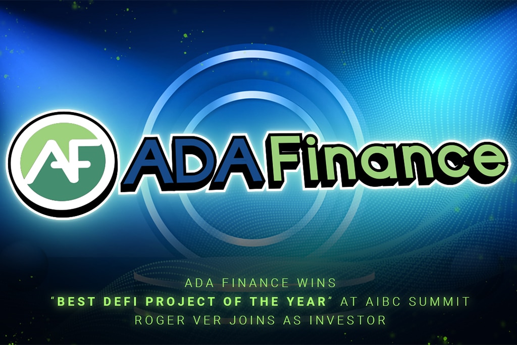 ADA Finance Wins “Best DeFi Project of the Year” at AIBC Summit, Roger Ver Joins as Investor