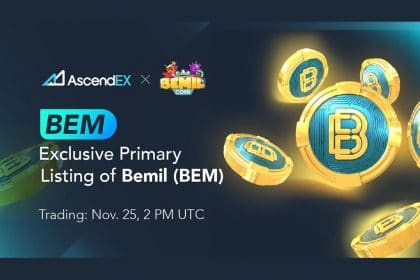 AscendEX Lists Bemil Token BEM