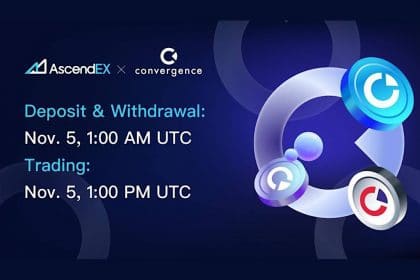 AscendEX Lists Convergence