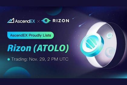 AscendEX Lists Rizon