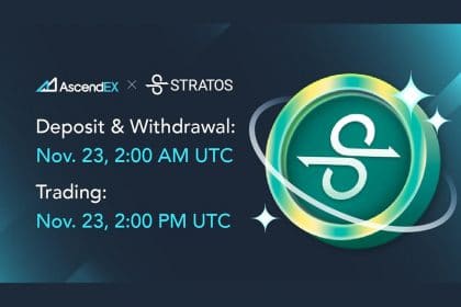 AscendEX Lists Stratos