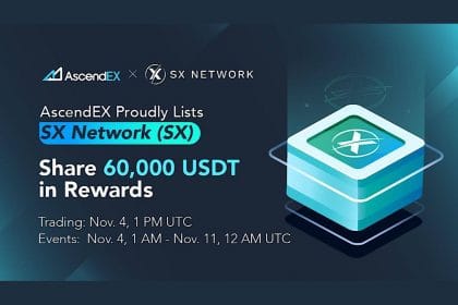 AscendEX Lists SX Network