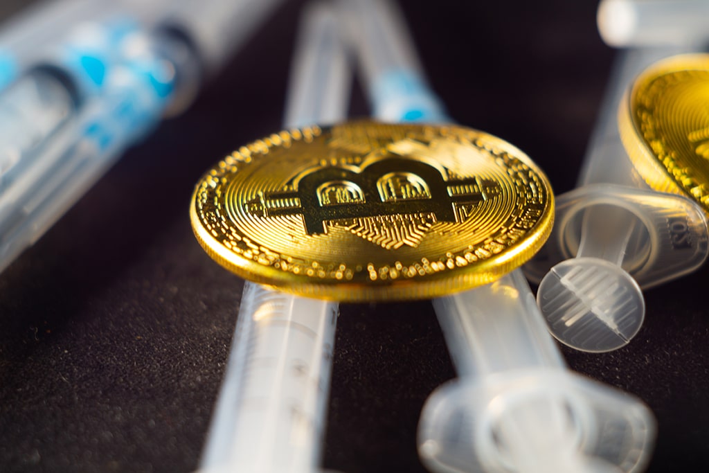 Bitcoin Price Slips amidst Doubts on Potency of Current COVID-19 Vaccine on Omicron