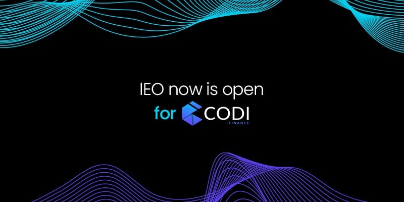 IEO of CODI Finance’s Native Token $CODI Is Now Live