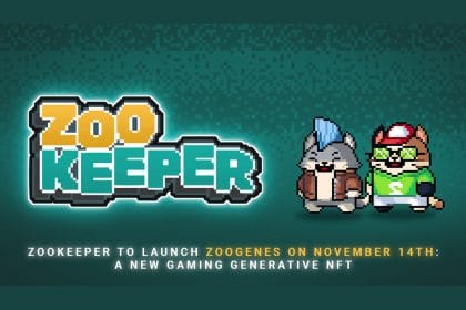 ZooKeeper to Launch ZooGenes on November 14th: A New Gaming Generative NFT