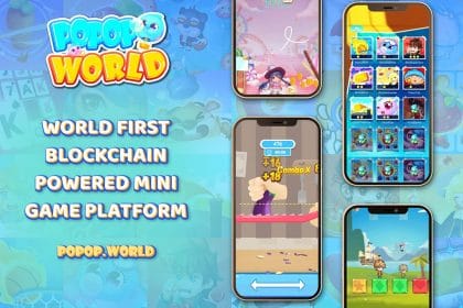 Popop World Raises $5.75 Million to Launch the World’s First Blockchain-based Mini-Games Platform