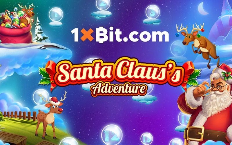 Unlock Fantastic Cash Gifts in the Santa Claus’s Adventure at 1xBit this Christmas