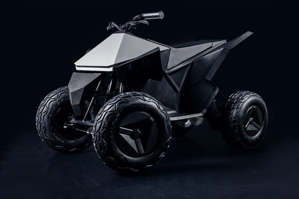 Tesla Launches Its First All-Electric Cyberquad for Kids