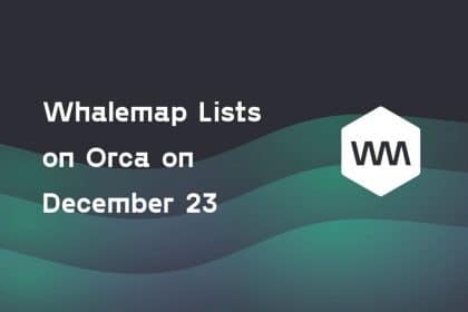 Whalemap IDO: On-chain Analytics Platform Makes Debut on Solstarter