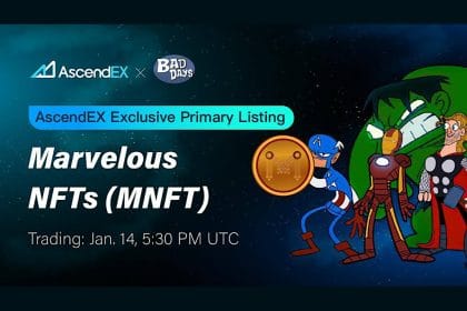 AscendEX Lists the Marvelous NFT Token, MNFT