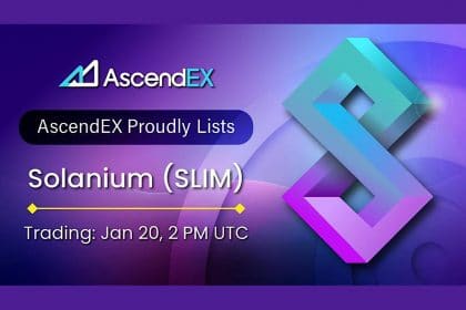 AscendEX Lists the Solanium Token, SLIM