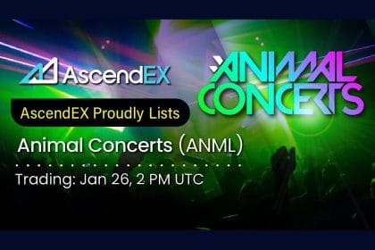 AscendEX Lists the Animal Concerts Token, ANML