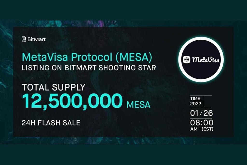 MetaVisa Will Start the IEO Sale of MESA Token on BitMart