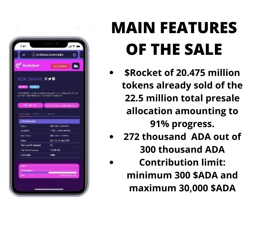 $ROCKET Token Pre-Sale Continues, as the Stock Becomes Limited
