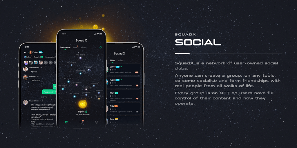 How SquadX and SocialFi Will Shape the Future of Social Media and the Metaverse