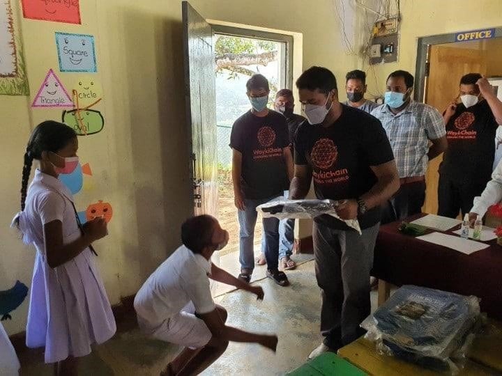 Anonymous Letter Reveals Students Obstacle, WaykiChain Donates in Sri Lanka