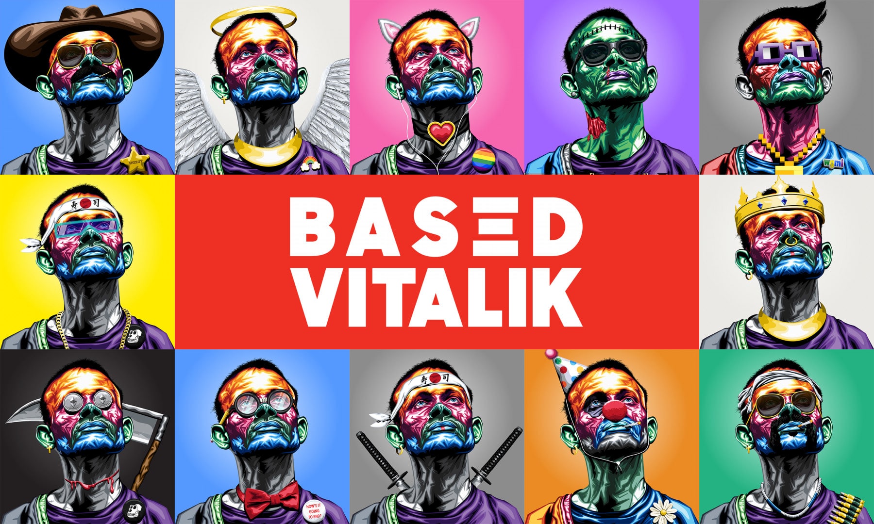BASED VITALIK: Public Mint now Live for Art101.ios newest NFT Collection