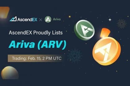  AscendEX Lists Ariva, ARV