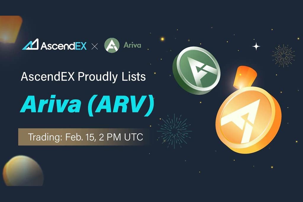 AscendEX Lists Ariva, ARV