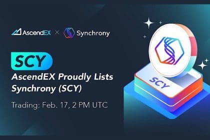 AscendEX Lists Synchrony, SCY