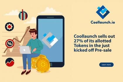 COOLLAUNCH – $COOL Token PRE-SALE Continues to Generate Progress, as 27% of the Allotted Tokens Sells Out