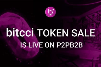 bitcci Token Sale Is Live on P2PB2B