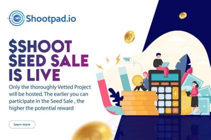 $SHOOT Token Seed Sale Continues to Make Wave with IDO Launchpad Demo Set to Be Launched Soon