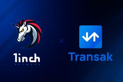 Transak Fiat on Ramp Provider is Integrated into the 1inch Wallet