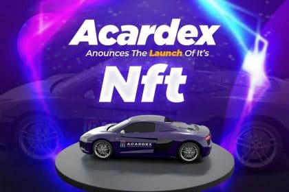 Acardex Launches 5555 Unique Car NFT as ACX Token Presale Soars