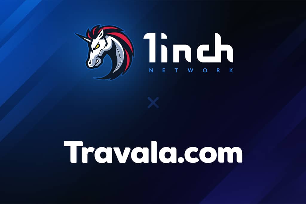 1inch Network Partners with Travala