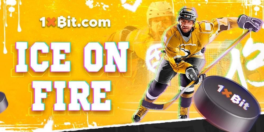 Hockey Bets Are on Fire - Take Part in a New 1xBit Tournament