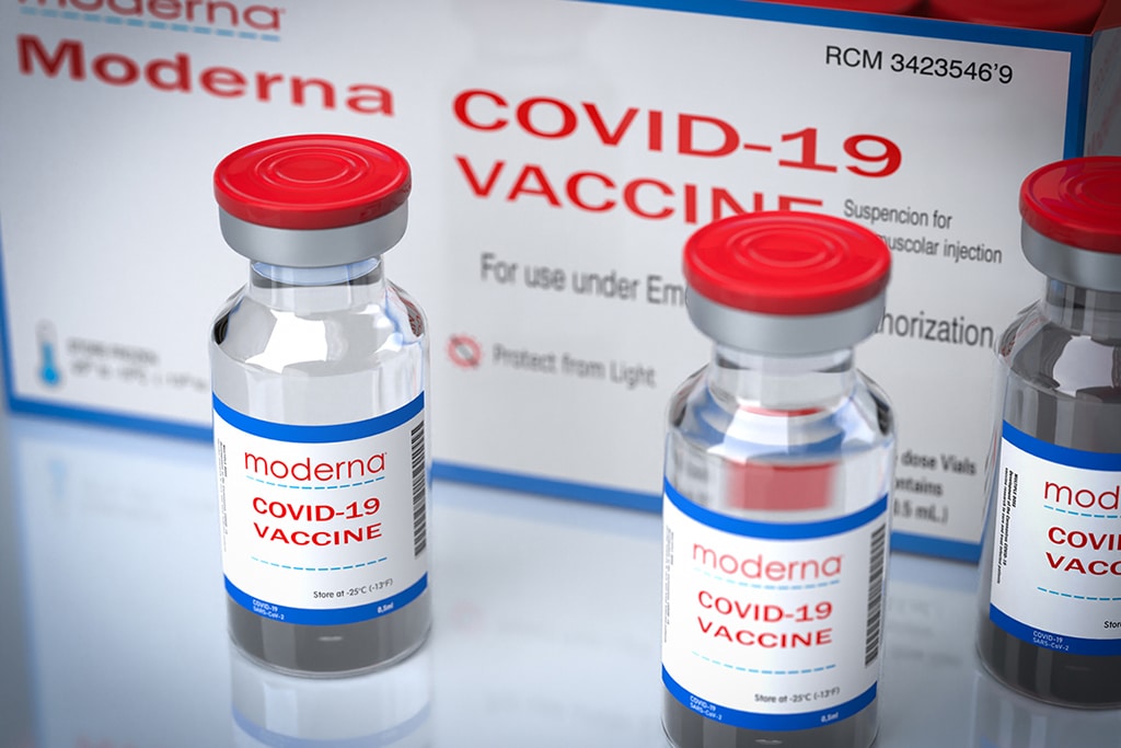 Moderna Sees X3 Covid Vaccine Sales in Q1 2022, MRNA Stock Jumps 7%