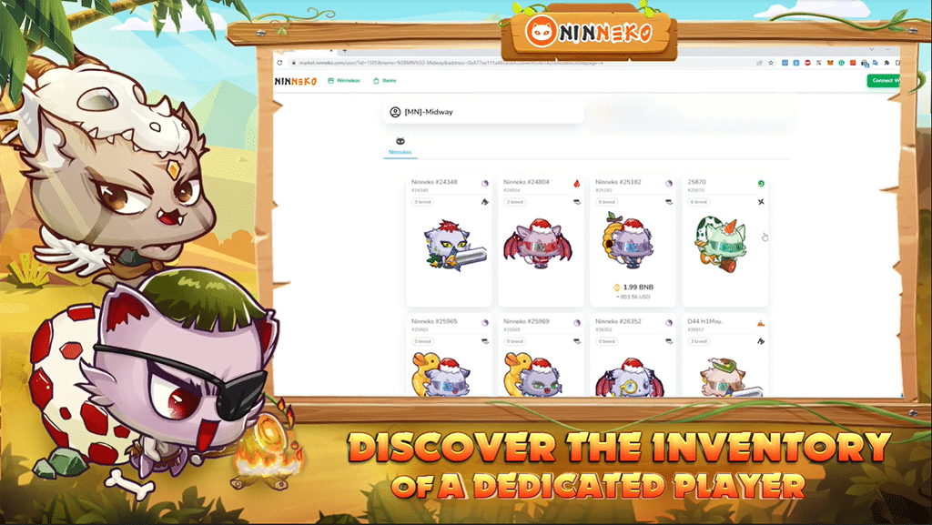 Ninneko NFT Ninneko Token: tudo sobre game blockchain