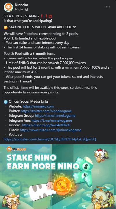 ninneko staking