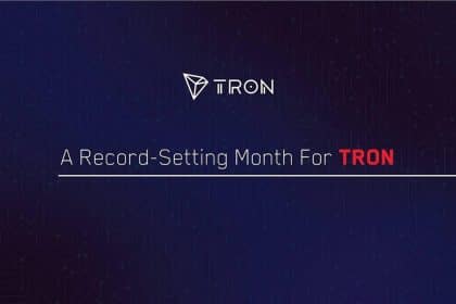 TRON Has a Record-Setting Month